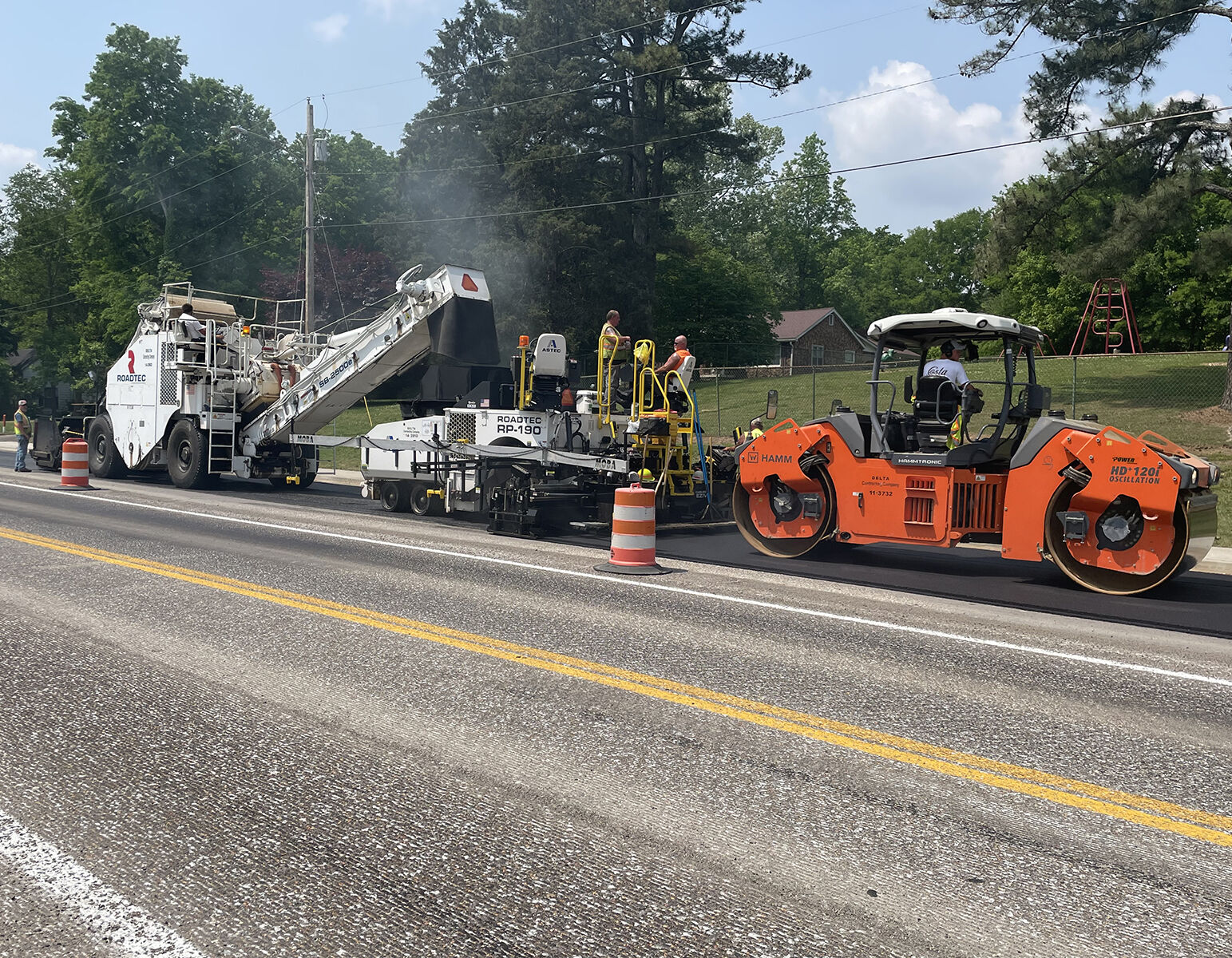 641 widening project nearing completion